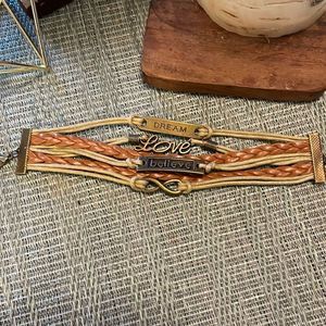 #129 Brown Dream Wrap Bracelet